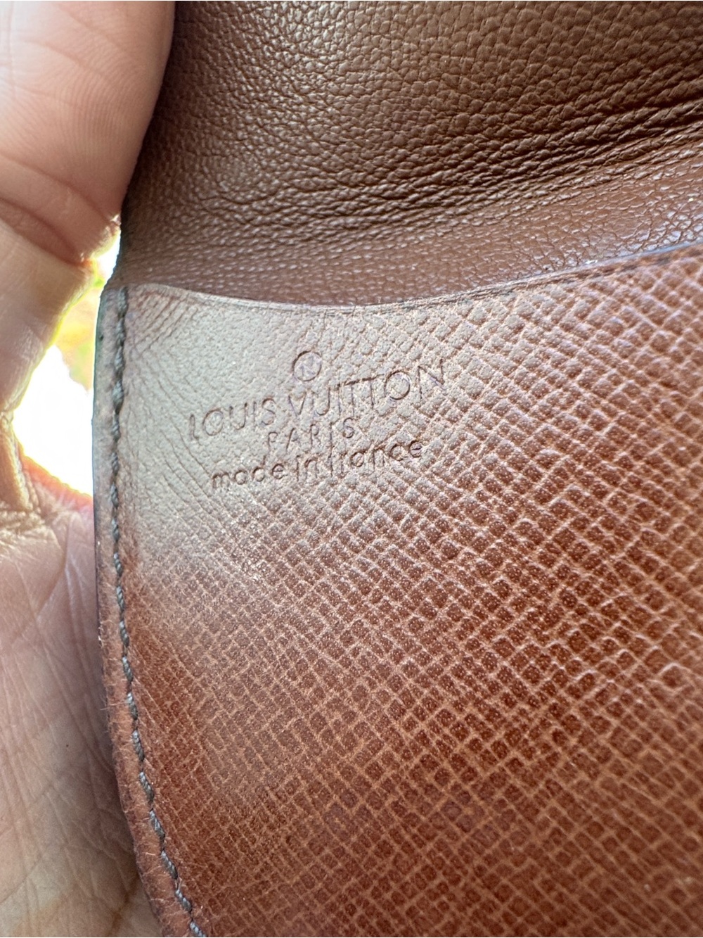 Louis Vuitton Monogram Canvas Coin Pouch in Brown and Gold 100% authenticity - Picture 4 of 9
